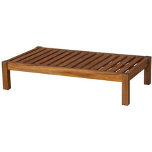 Teak Wood Long Island Ottoman - Chic Teak
