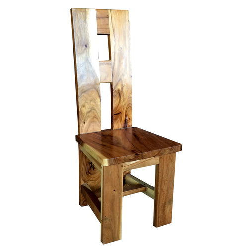 Suar Madeira Live Edge Dining Chair - Chic Teak