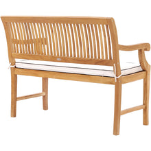 Cushion for 4 Foot Teak Castle Benches With and Without Arms