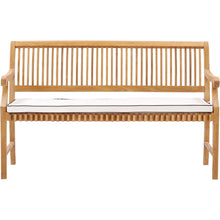 Cushion for 5 Foot Teak Castle Benches With and Without Arms