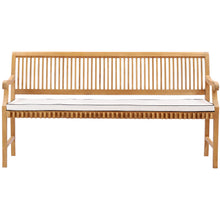 Cushion for 6 Foot Teak Castle Benches With and Without Arms