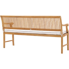 Cushion for 6 Foot Teak Castle Benches With and Without Arms