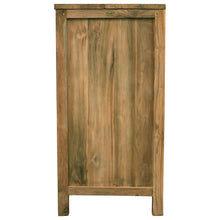 Recycled Teak Wood Tarragona Bathroom Linen Cabinet with 2 Doors & 2 Drawers