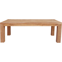 Recycled Teak Wood Marbella Dining Table, 71 Inch