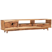 Naissus Live Edge Suar Wood Media Center with 1 door/2 drawers