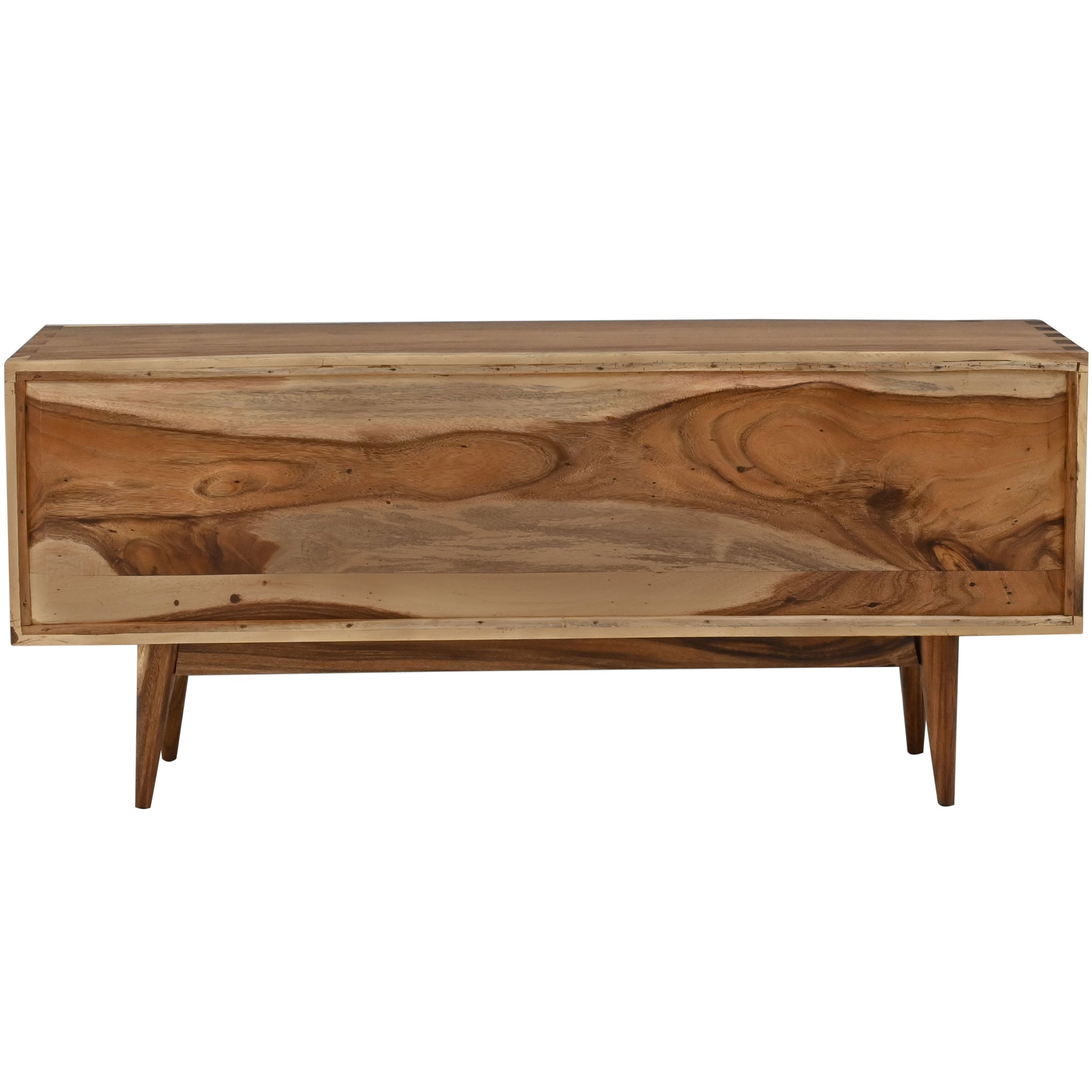 Madrid Live Edge Suar Wood Media Center/Buffet with 2 doors/4