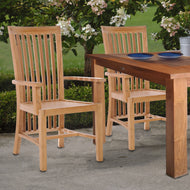 Teak Wood Balero Arm Chair - Chic Teak