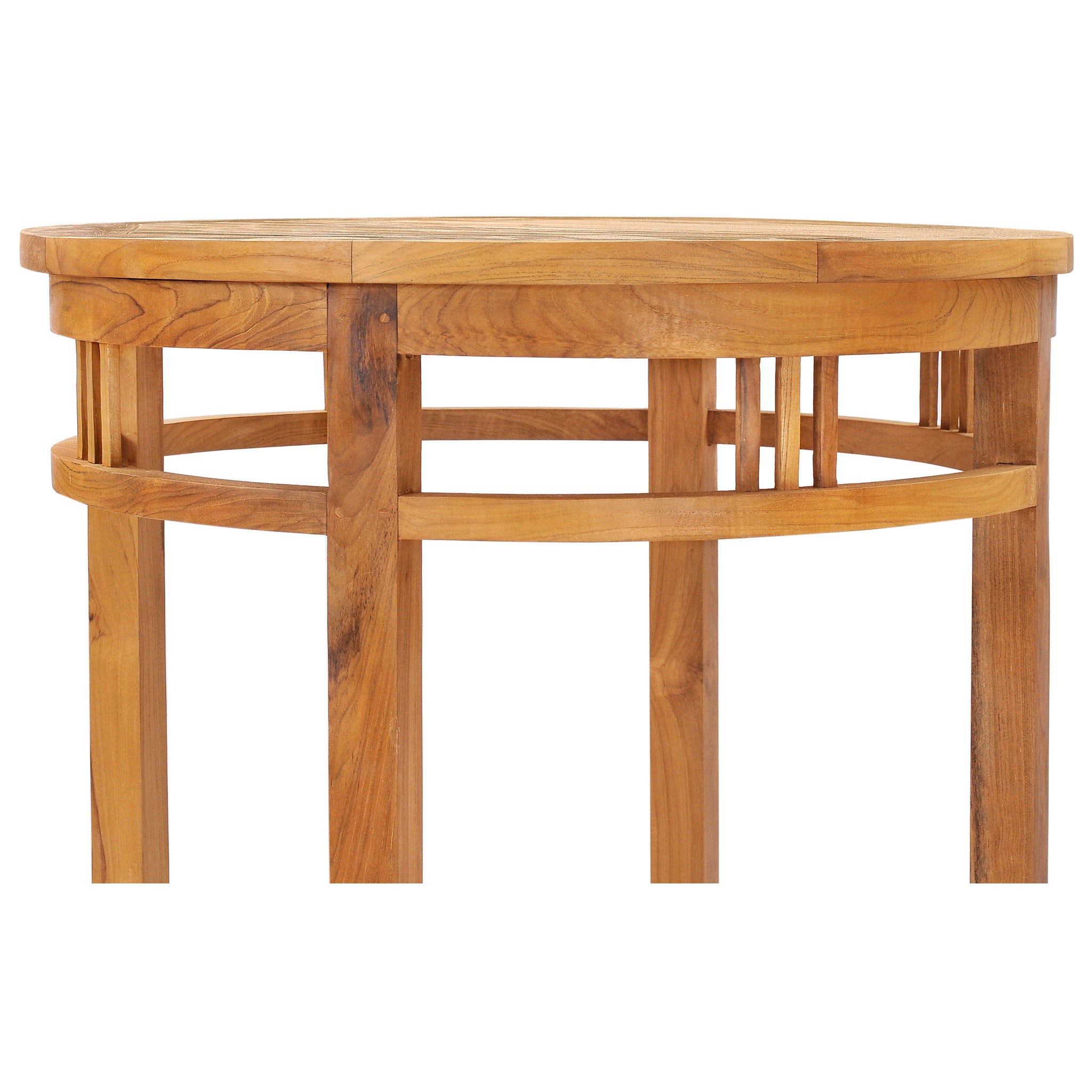 Medium Teak Wood Orleans Bar Table, 32 Inch Round by Chic Teak only 886.08