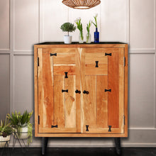 Everglades Recycled Acacia Wood Cabinet
