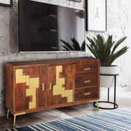 Montevideo Recycled Mango Wood Buffet - Chic Teak