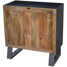 Iwal Recycled Mango Wood Chest with 4 Drawers and 1 Door