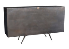Toltec Recycled Mango Wood and Metal Buffet with 3 Drawers and 2 Doors