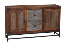 Balam Recycled Mango Wood Sideboard with 2 Doors and 2 Drawers