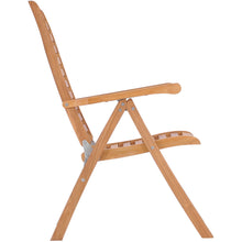 Teak Wood Italy Reclining Chair